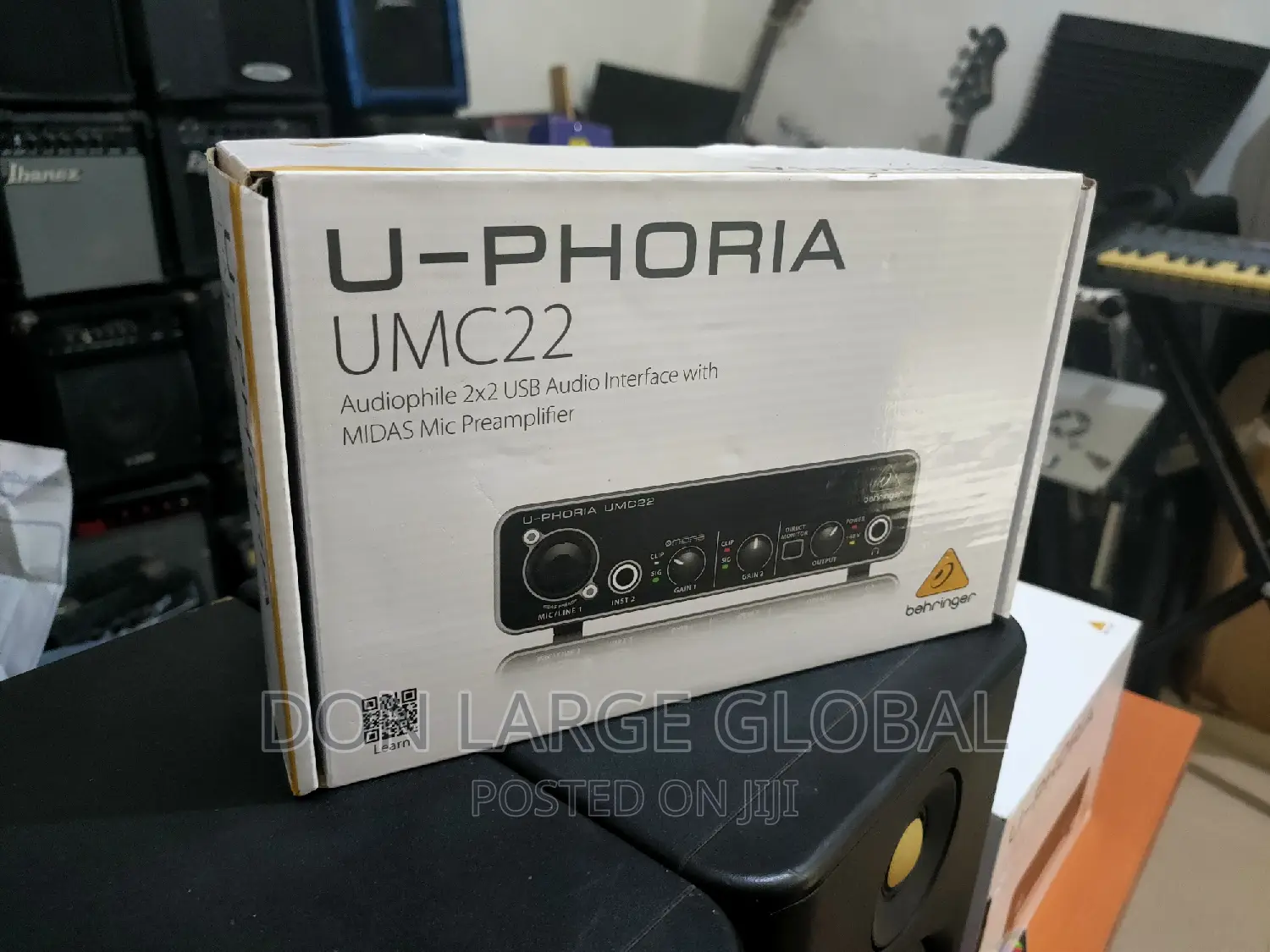 Behringer U-Phoria Umc22 Sound Card