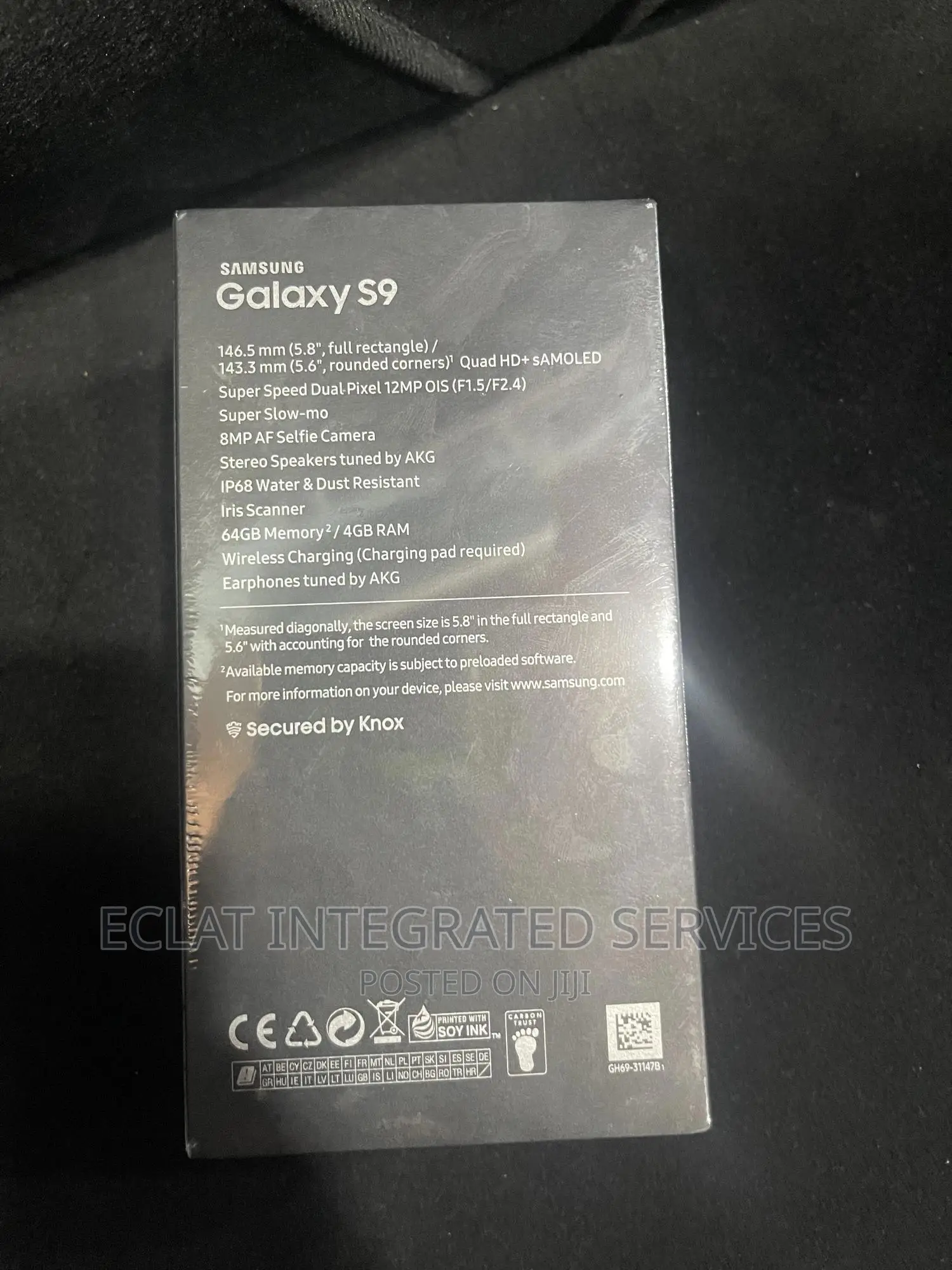 New Samsung Galaxy S9 64 GB Black