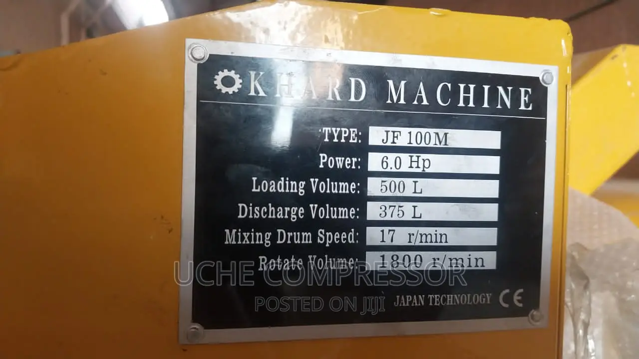 Concrete Mixer 500l