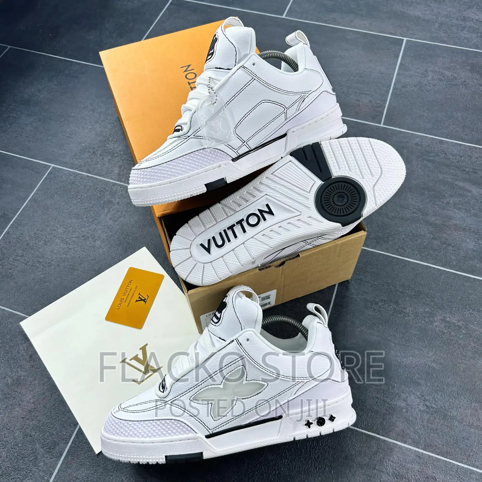 Original Louis Vuitton LV Skate Sneakers