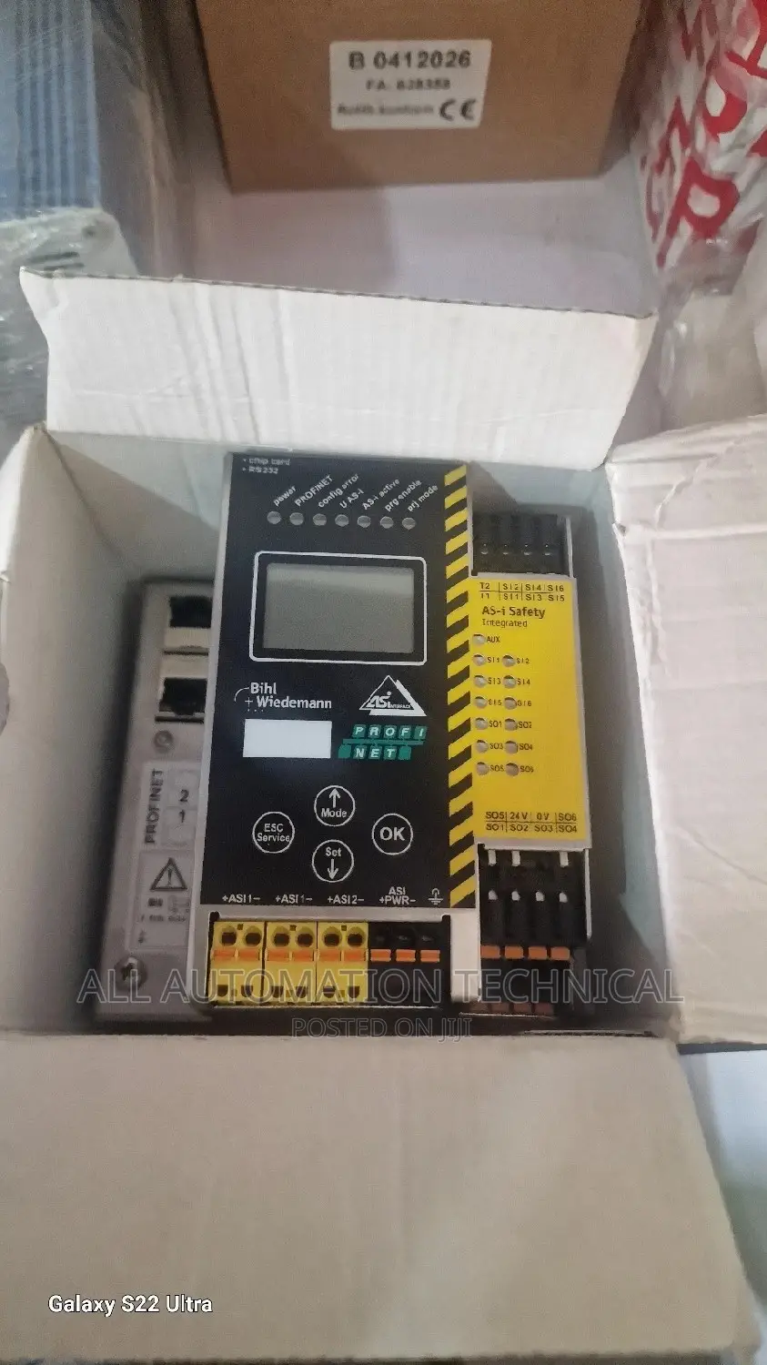 Asi-3 PROFINET Gatewaysr Bihl+Wiedemann BWU3274