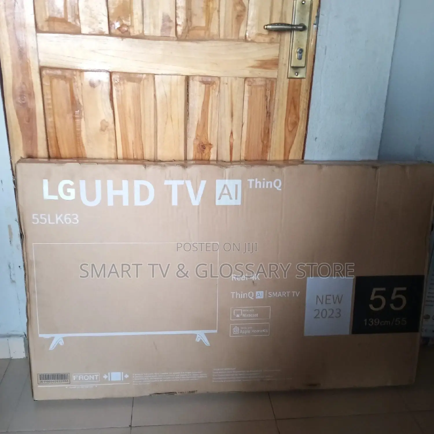 LG 55inches Smart Framless TV New 55