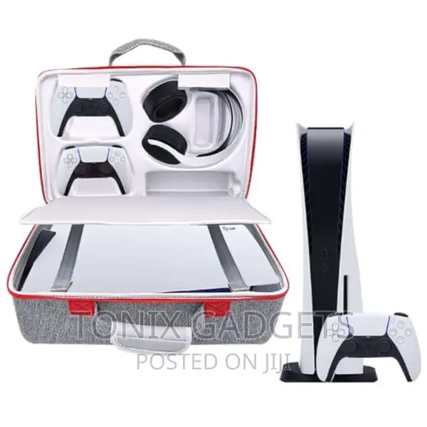 PS5 Luxury Travel Carrying Bag for Gaming Accessories