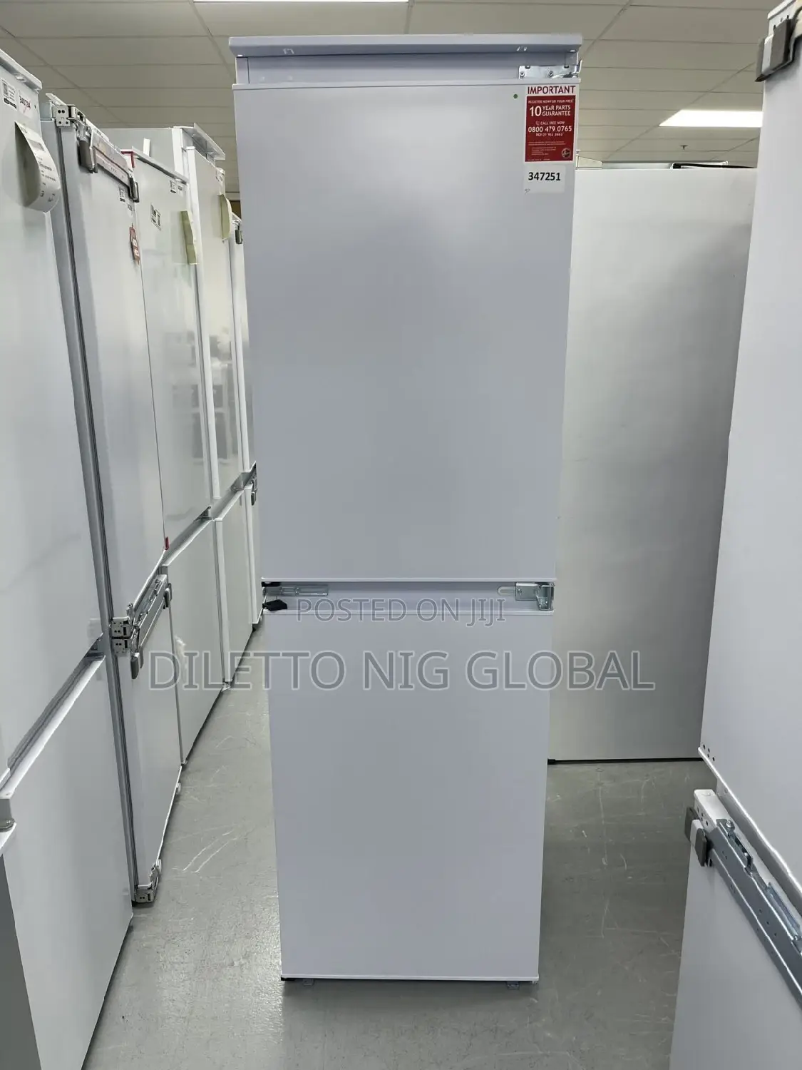Hoover Wifi Connected Inbuilt Fridge Freezer