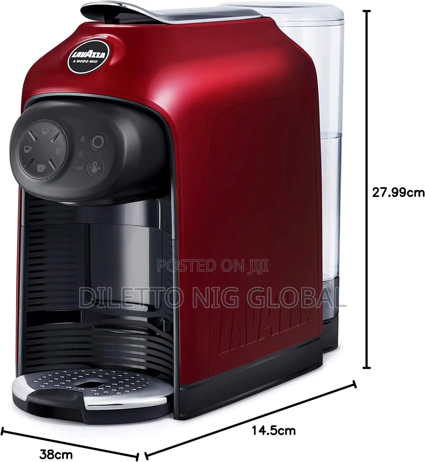 Lavazza a Modo Mio Idola Coffee Machine, Red