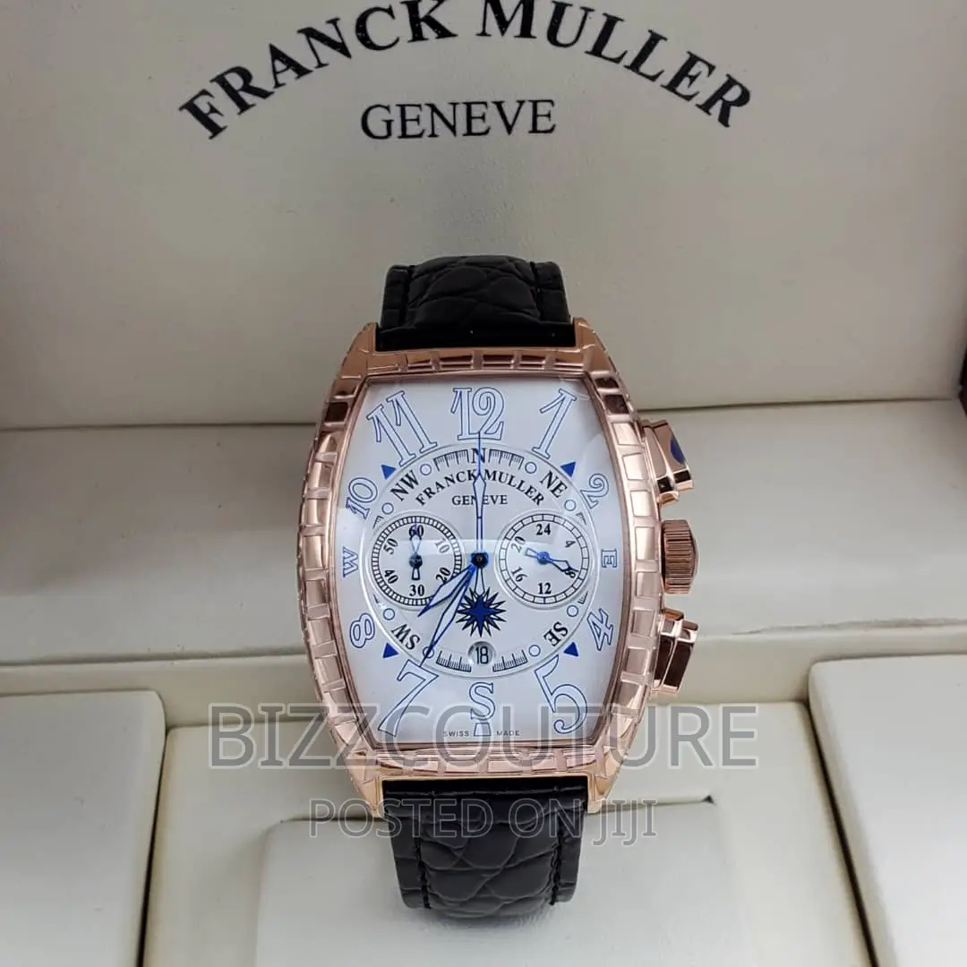 Original FRANCK MULLER Leather Strap Available in Store