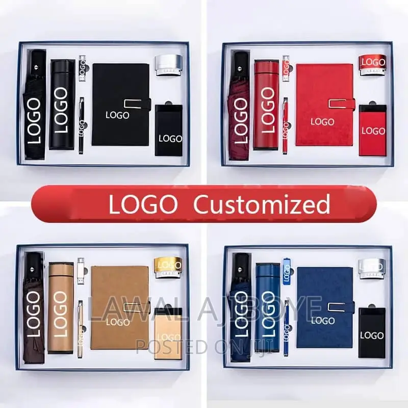 Wholesale Company Logo Thermos Cup Business Gift Set Customi