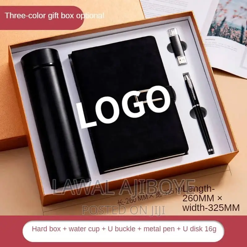 Wholesale Company Logo Thermos Cup Business Gift Set Customi