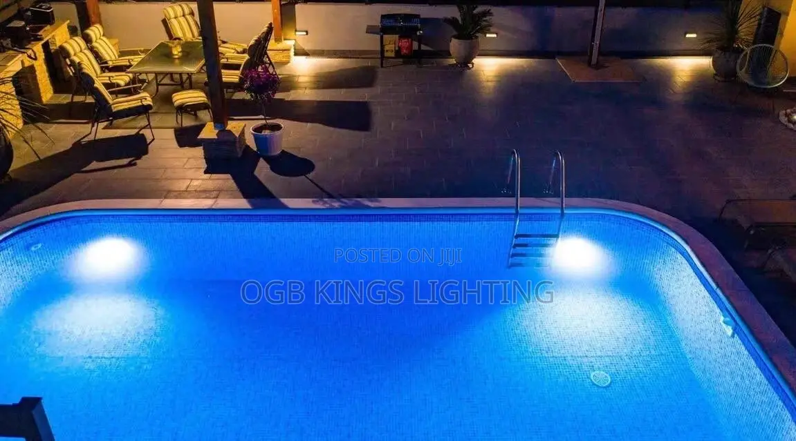 Swimming Pool Light RGB Remote Control Underwater Nightligh