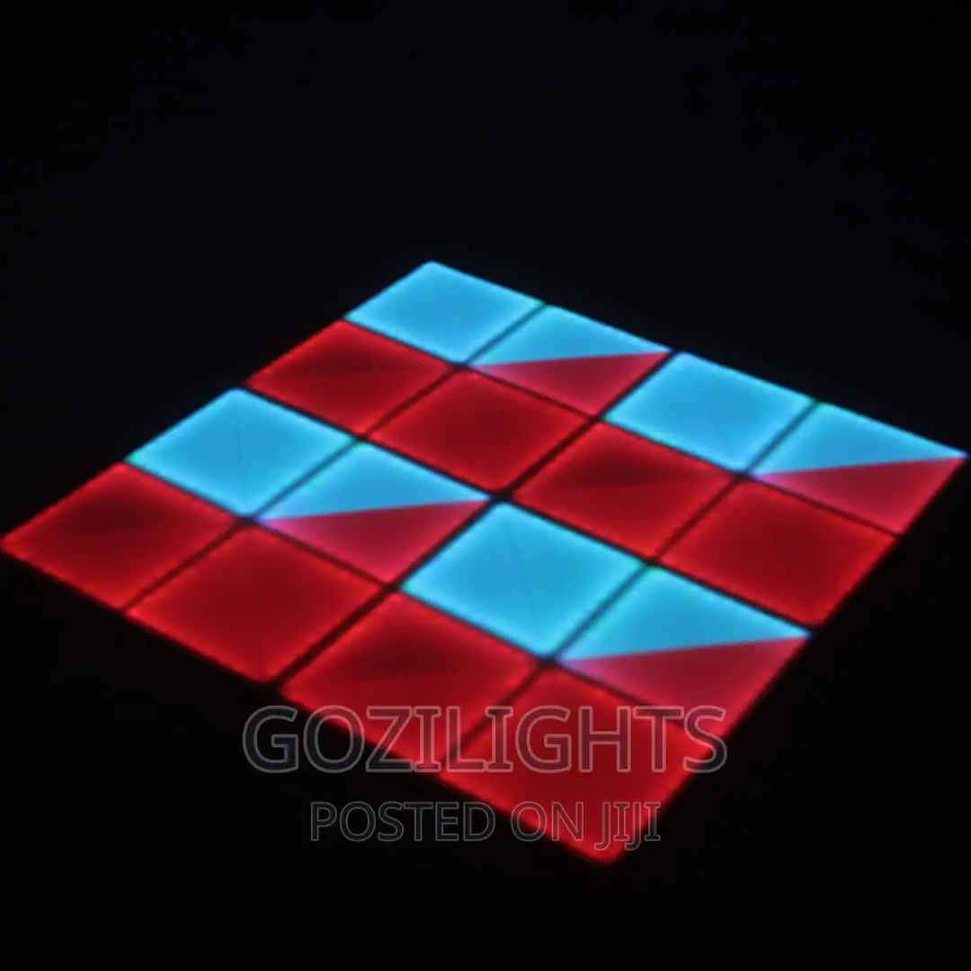 LED Dance Floor Multiple Colors 1m By 1m