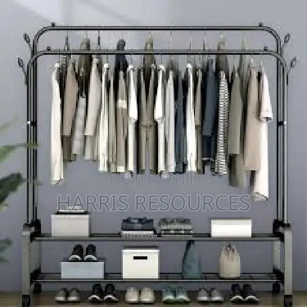 Large Heavy Duty All Metal Clothes Wardrobe Hanger -48kg