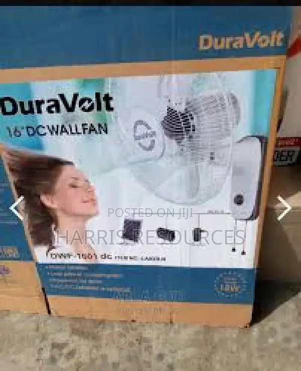 Duravolt Wall Mounted Fan - 16 Inches
