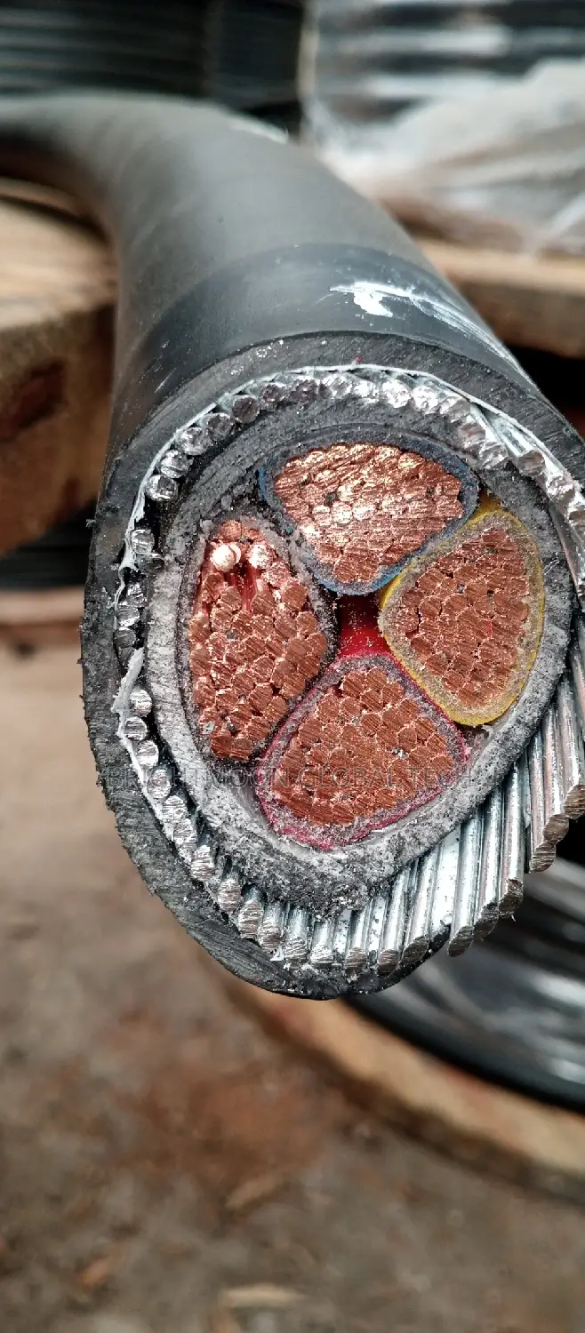185mm 4c Nigerchin Armoured Cable and Wire 100% Copper
