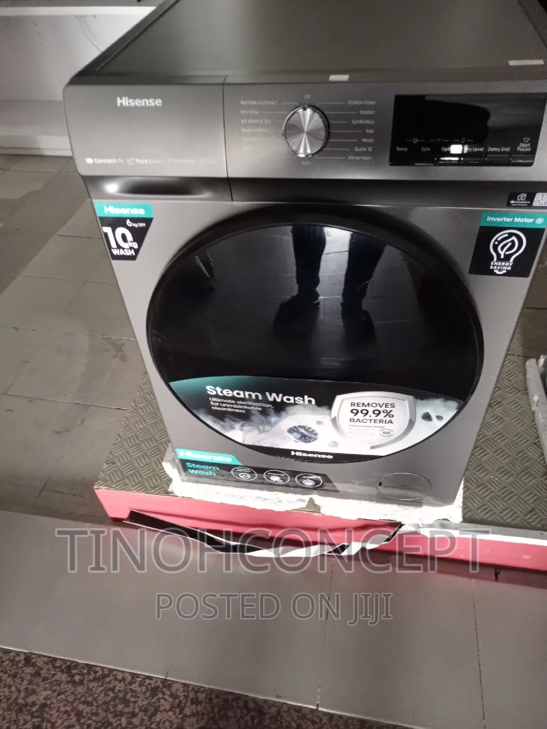 Hisense Inverter Wash Dry 10 Kg
