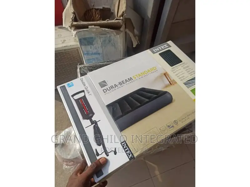 Intex Pillow-Raised Air Mattress
