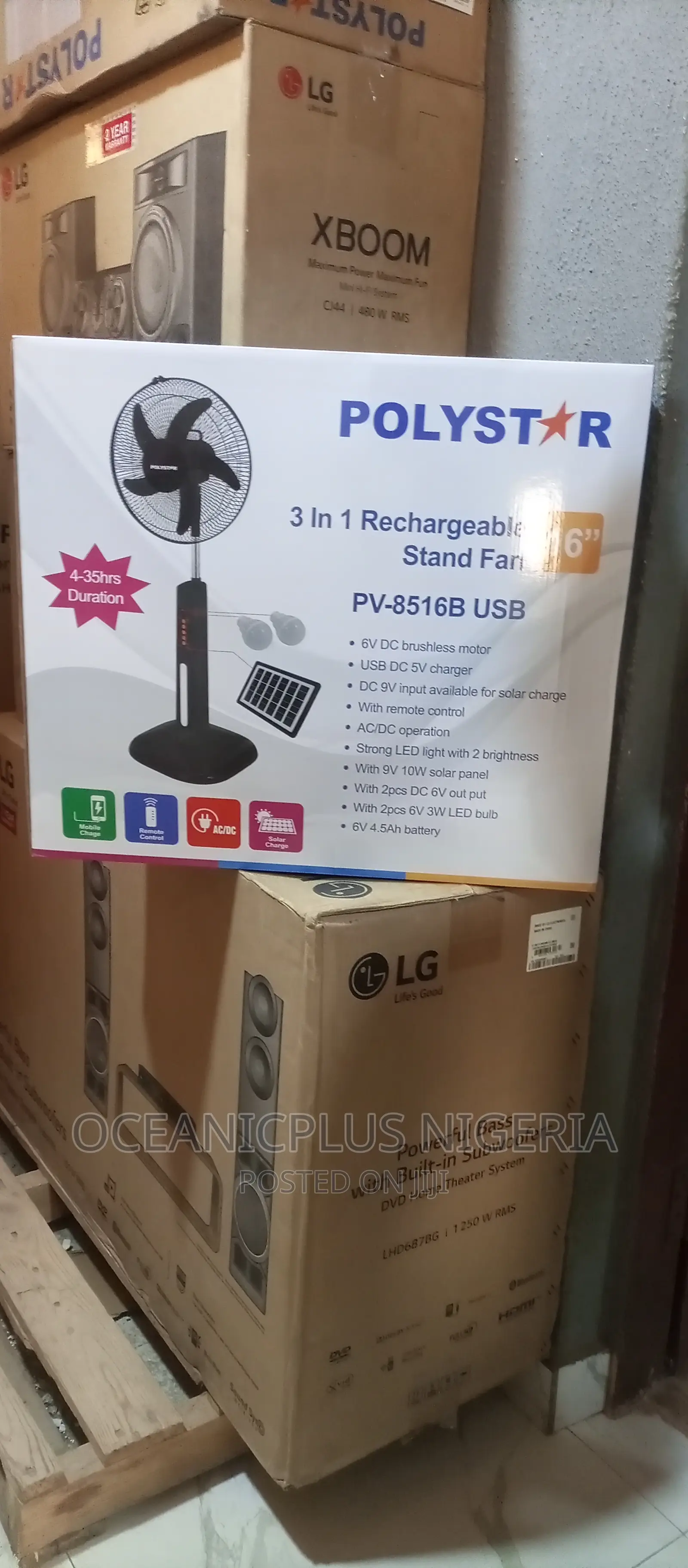 Brand New Polystar 16'' Fan