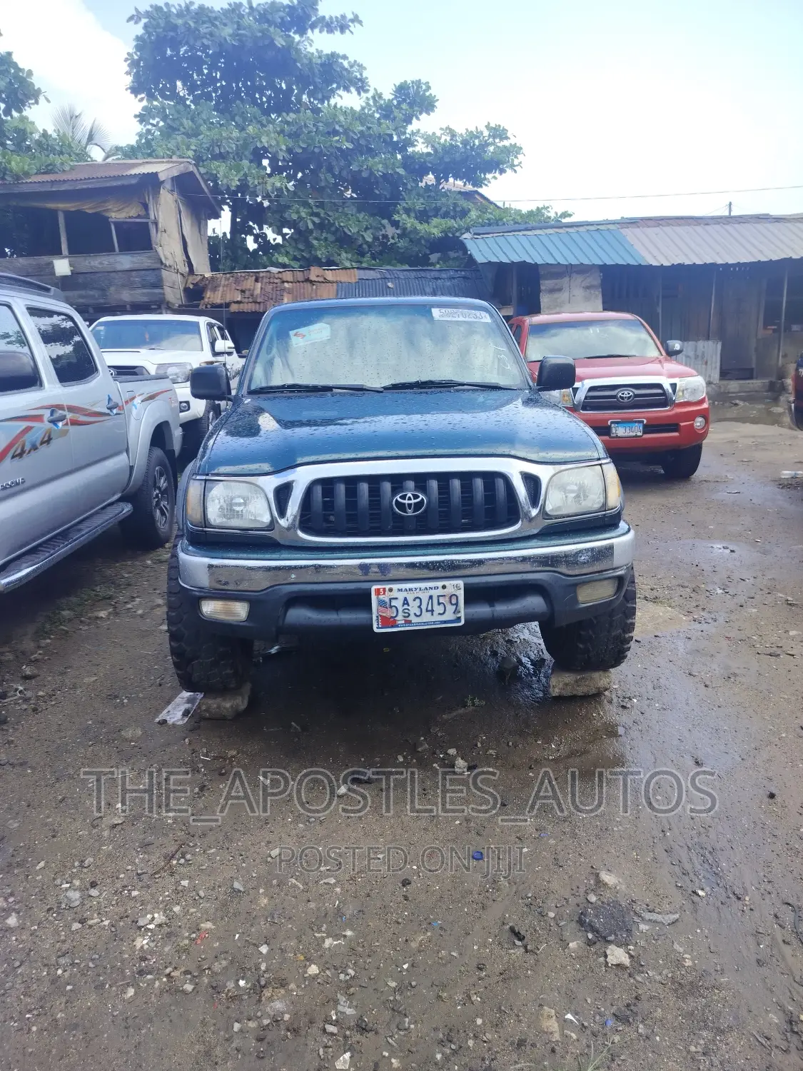 Toyota Tacoma Cab 4WD 2004 Green