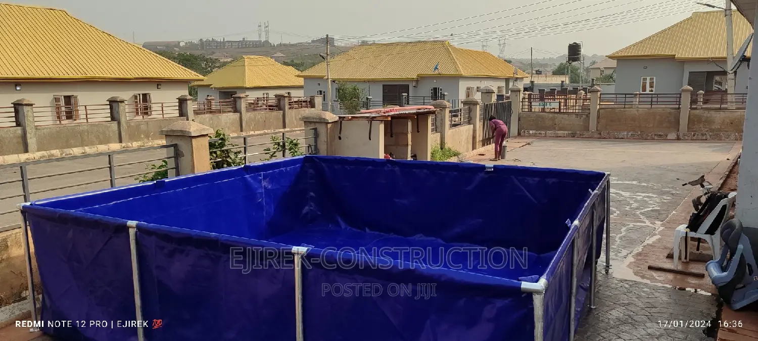 Fish Tarpaulin Mobile Pond ( Imported)