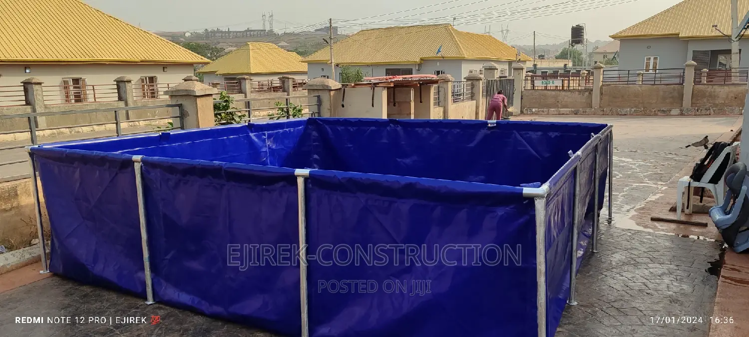 Fish Tarpaulin Mobile Pond ( Imported)