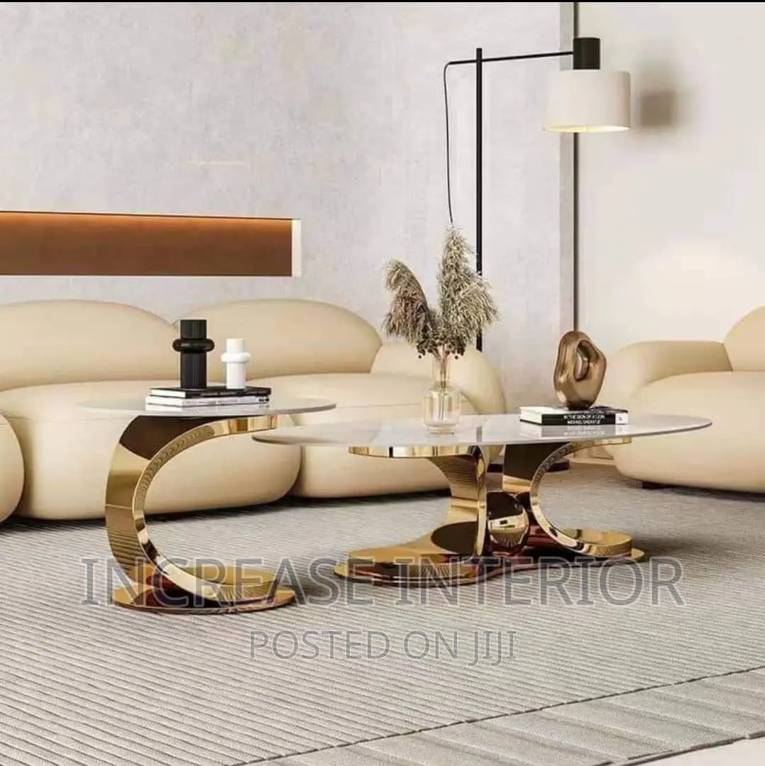 Imported Luxury Unique Marble Center Table.