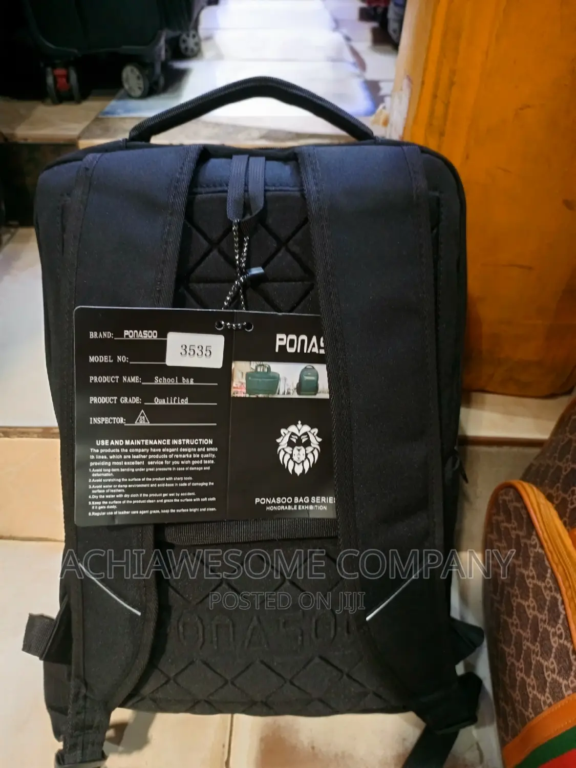 Ponasoo Backpacks and Conference Bag