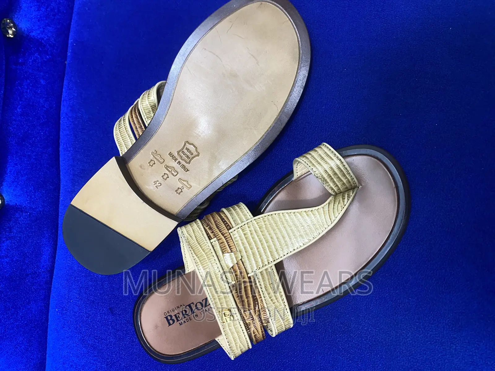 Pure Italian Original Bertozi Slipers