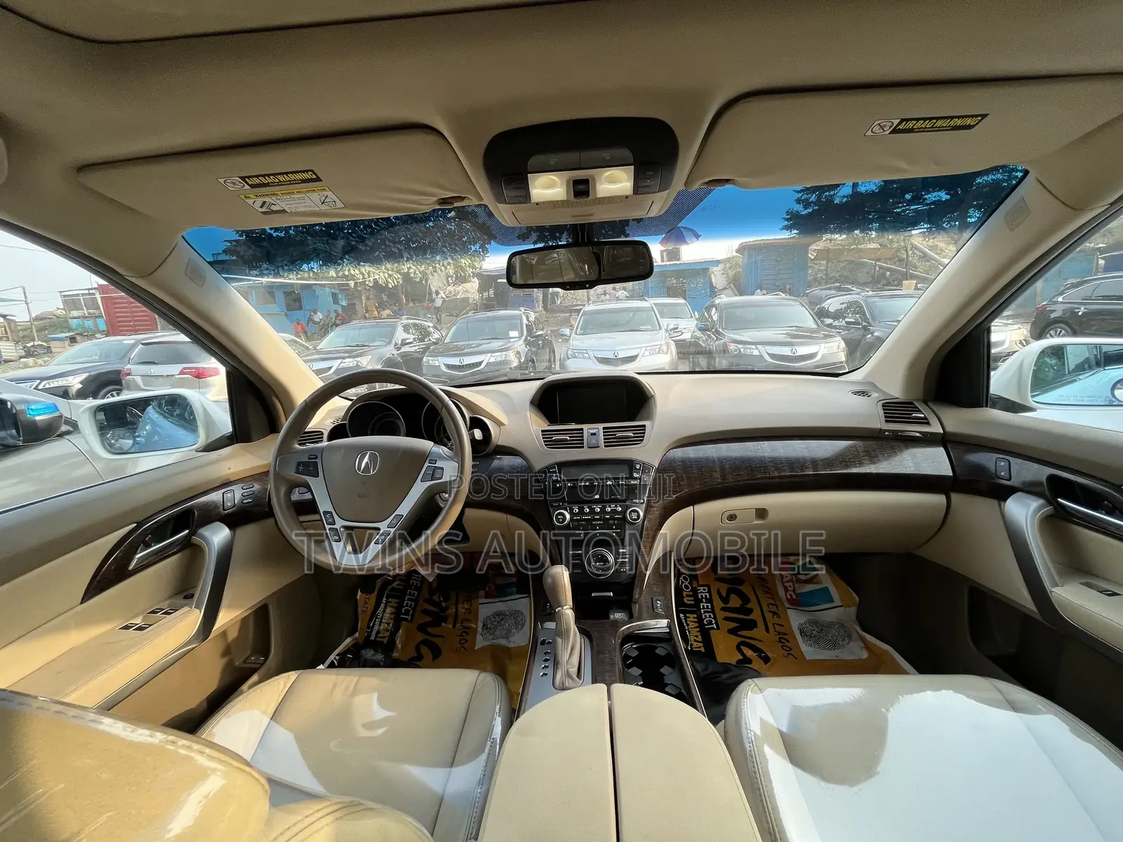 Acura MDX SUV 4dr AWD (3.7L 6cyl 6A) 2011 White