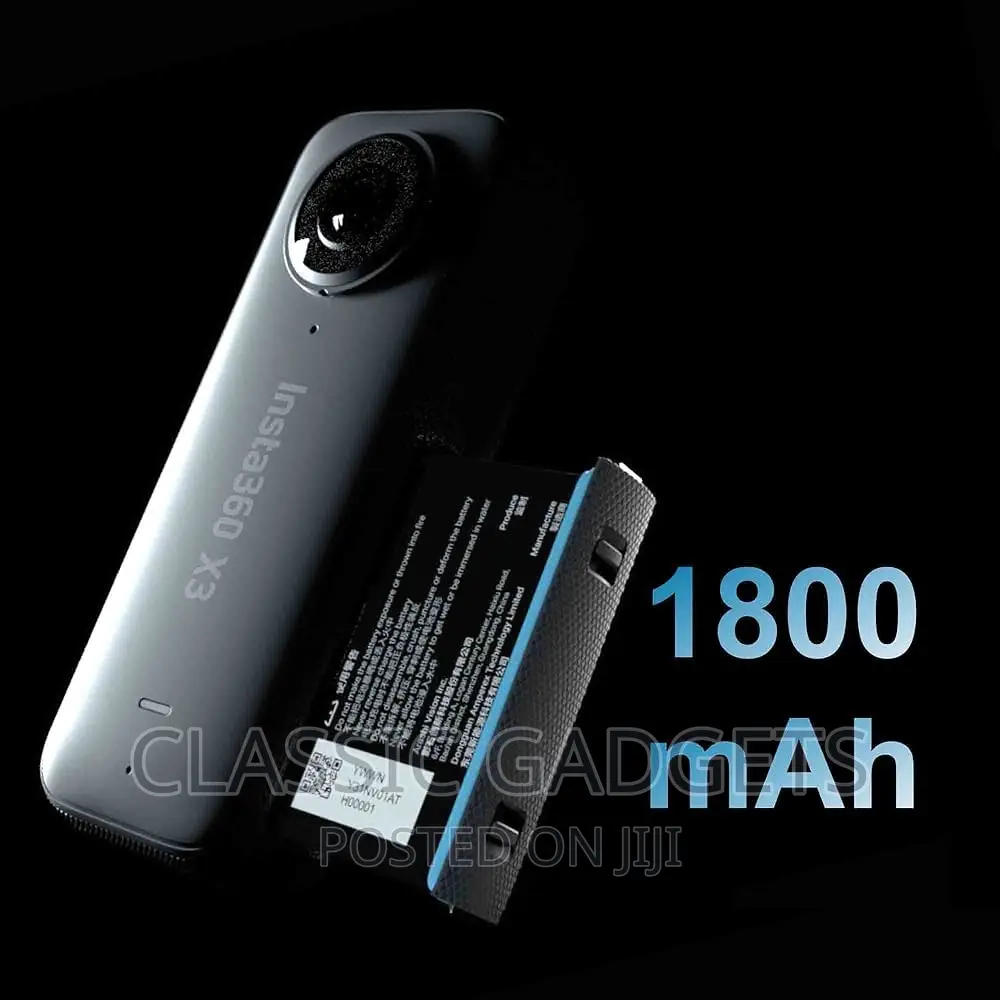 Insta360 X3 - Waterproof 360 Action Camera With 1/2" 48MP