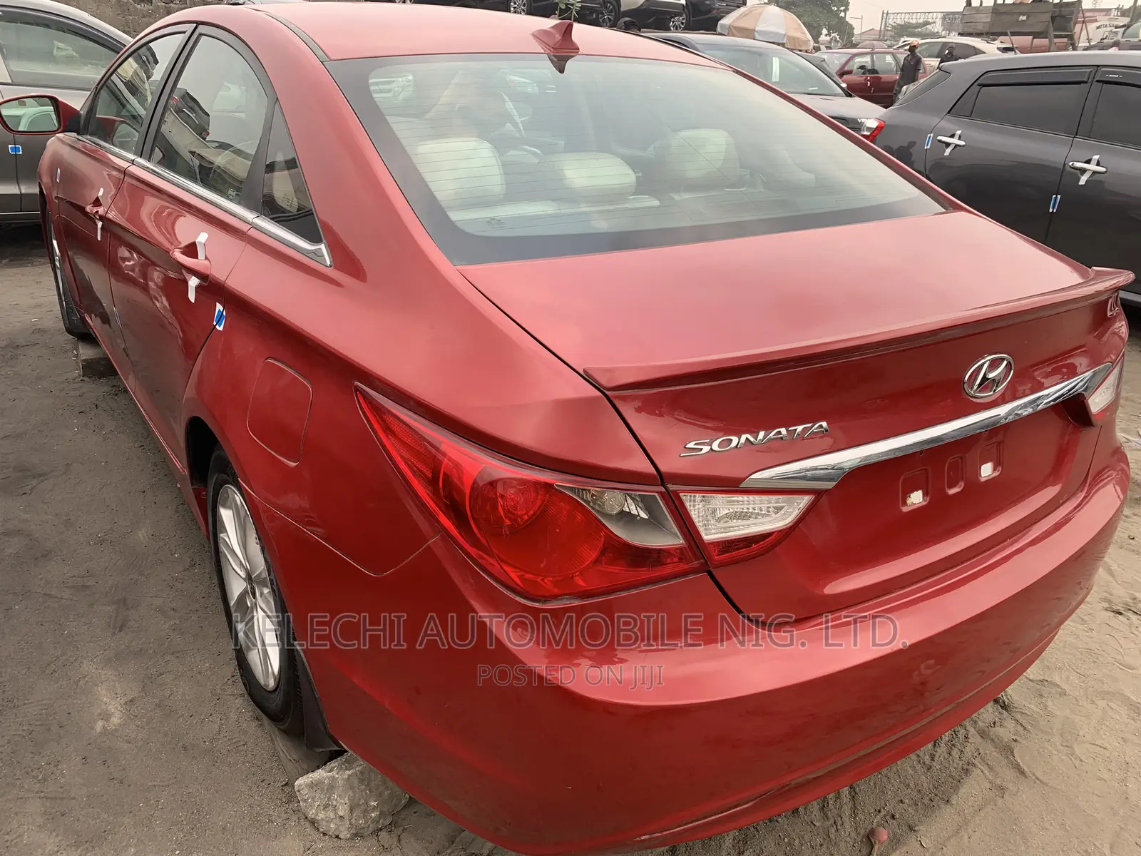 Hyundai Sonata 2013 Red