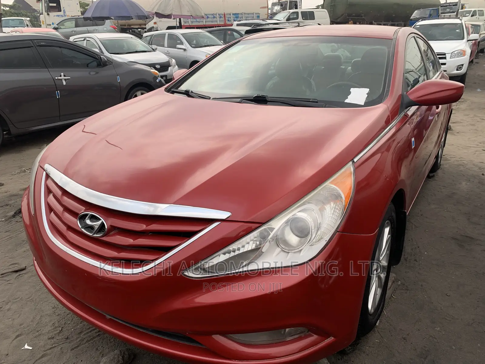Hyundai Sonata 2013 Red
