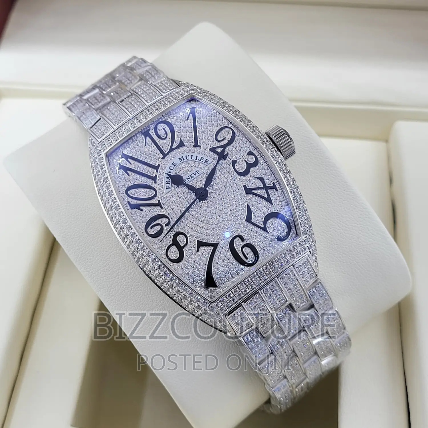 Original FRANCK Muller Iced Out Chain Available Instore