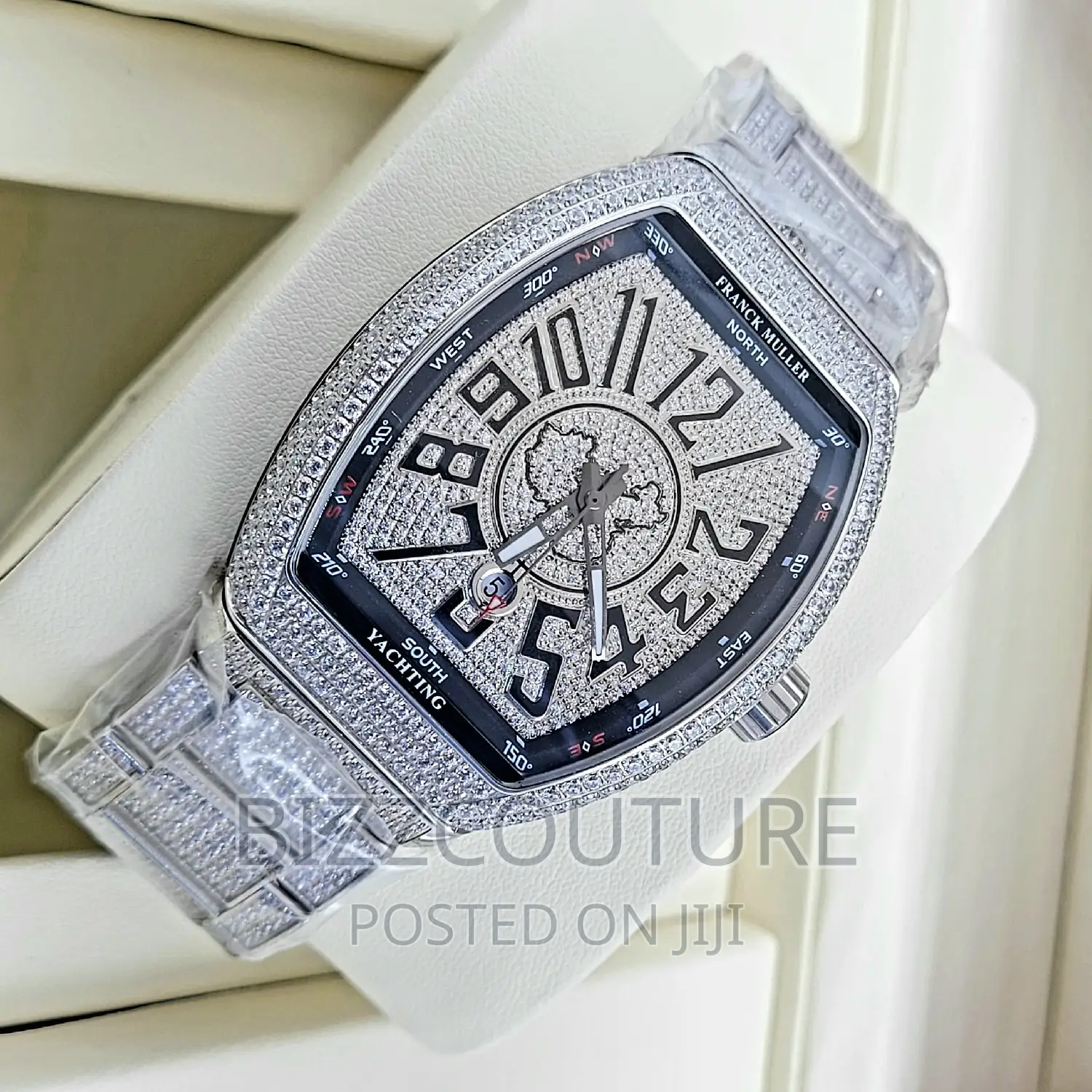 Original FRANCK Muller Iced Out Watch Available in Store