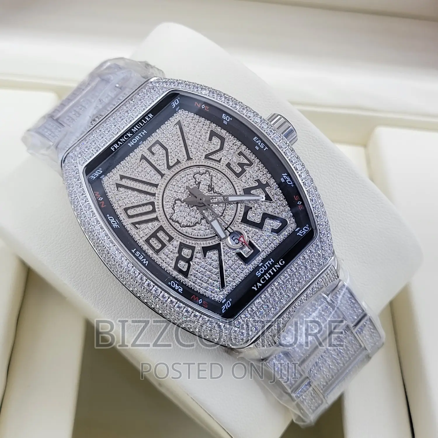 Original FRANCK Muller Iced Out Watch Available in Store