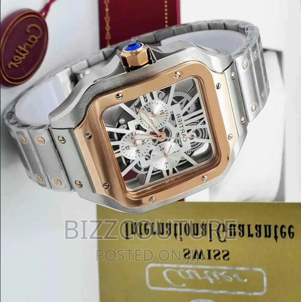 Original Cartier Mechanical Silver Chain Available in Store