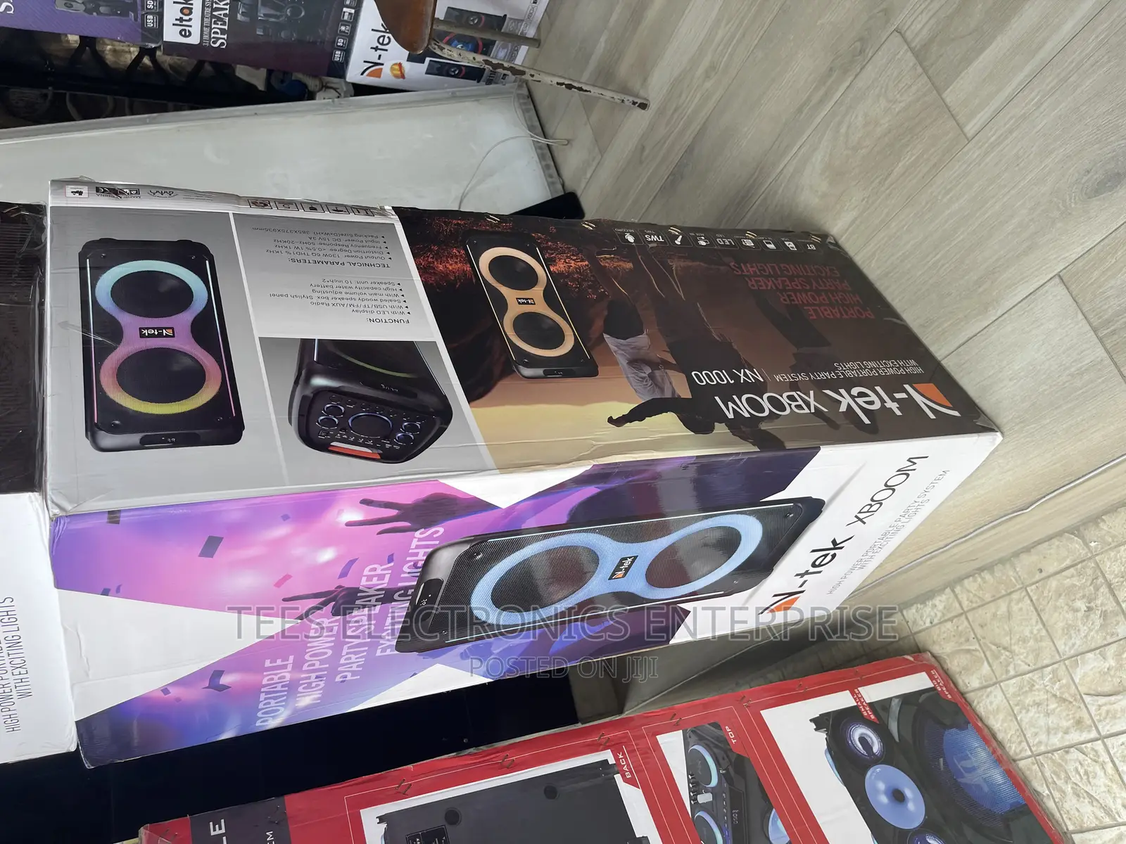 Ntek Xboom Portable Bluetooth Home Theatre With Mic