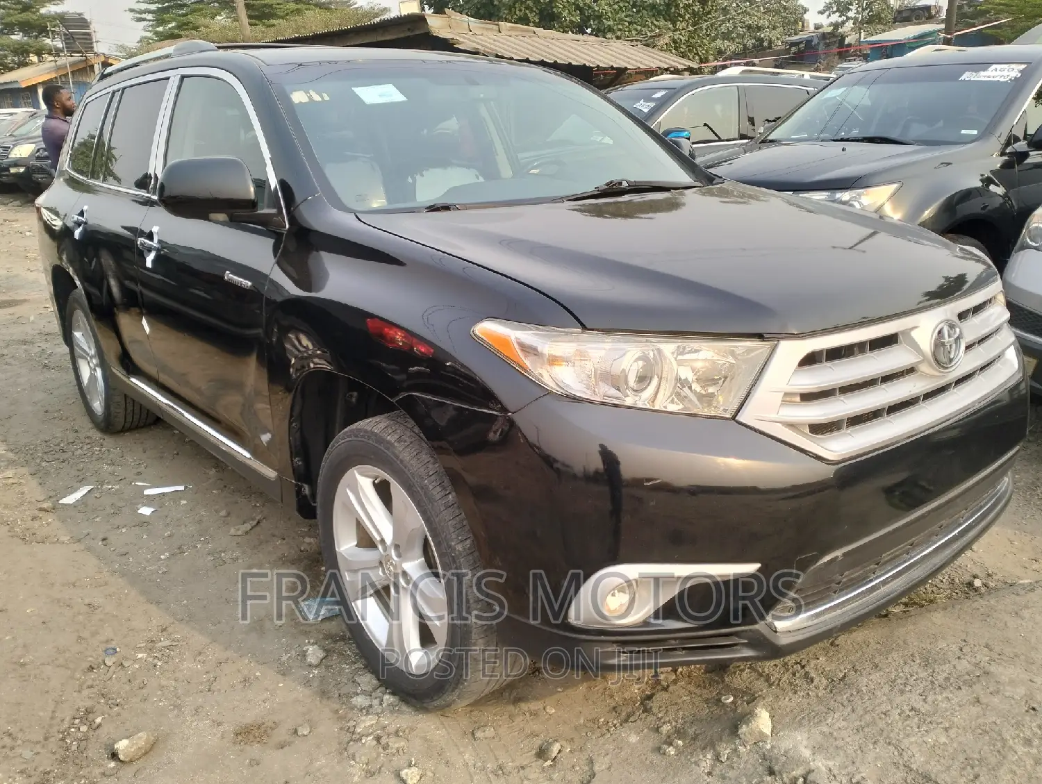Toyota Highlander Limited 2012 Black