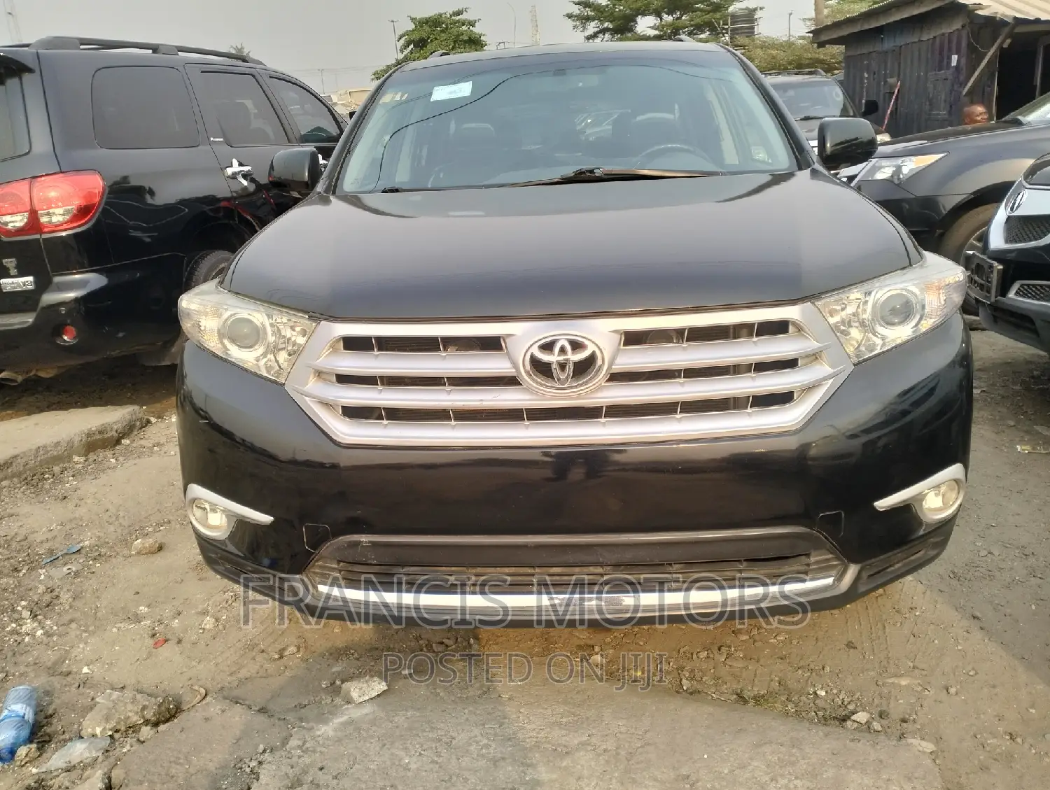 Toyota Highlander Limited 2012 Black