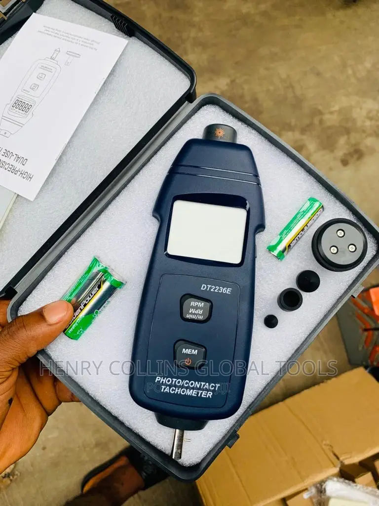 Digital Tachometer Photo/Contact