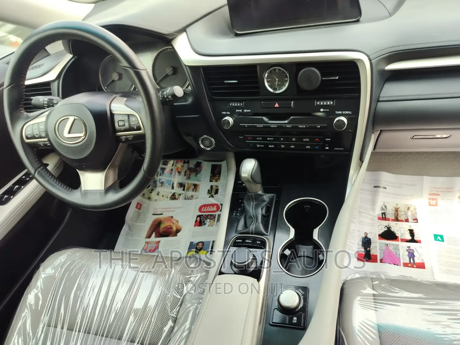 Lexus RX 350 FWD 2017 White