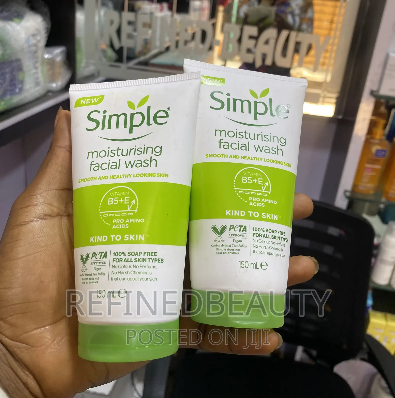 Simple Moisturizing Facial Wash