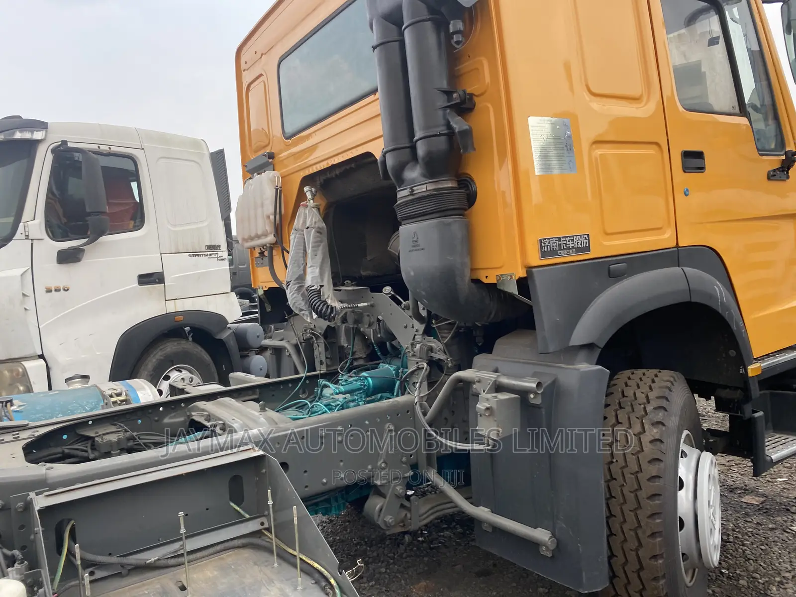 Howo Sino Truck 371 Yellow