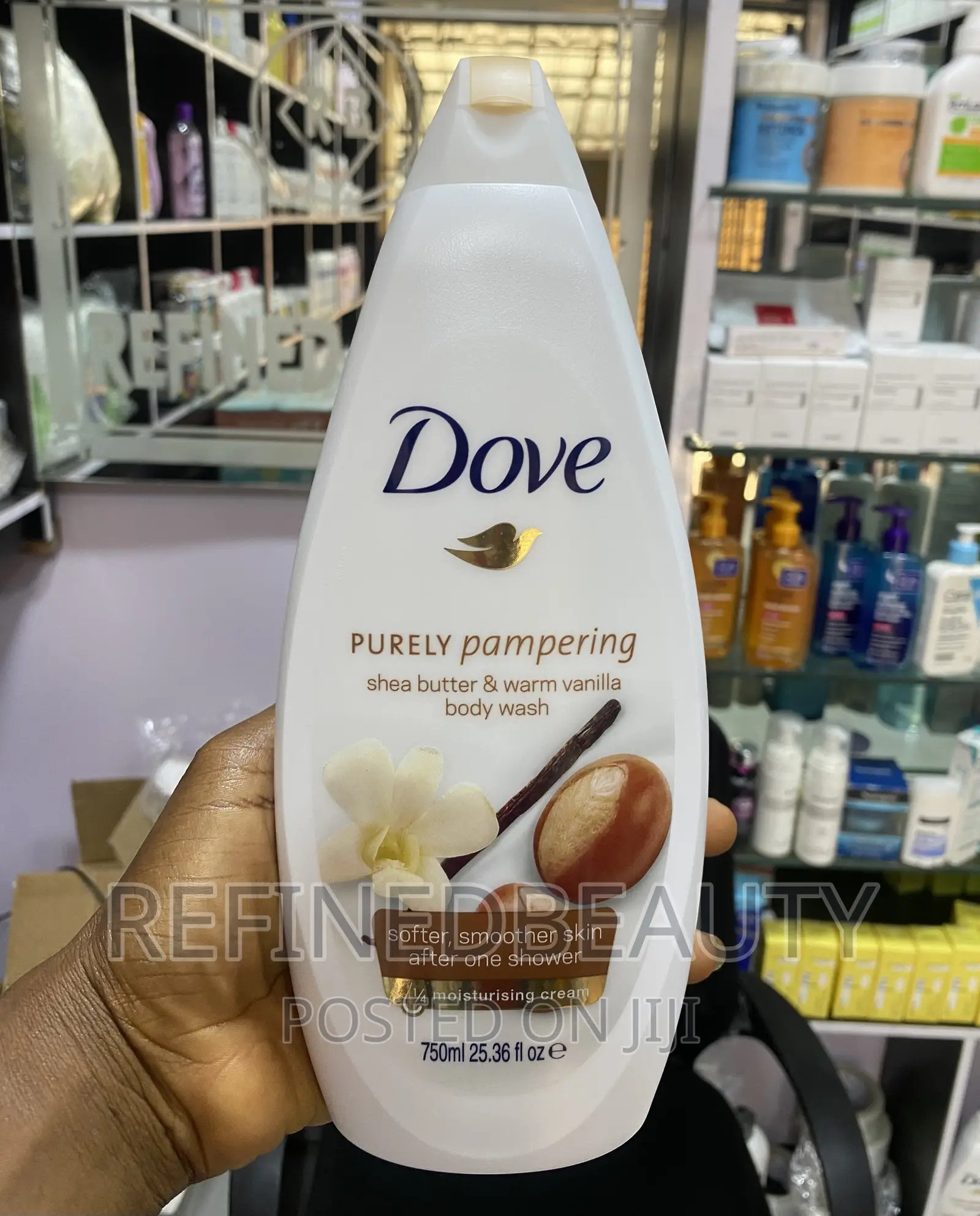 Dove Purely Pampering Body Wash 750ml
