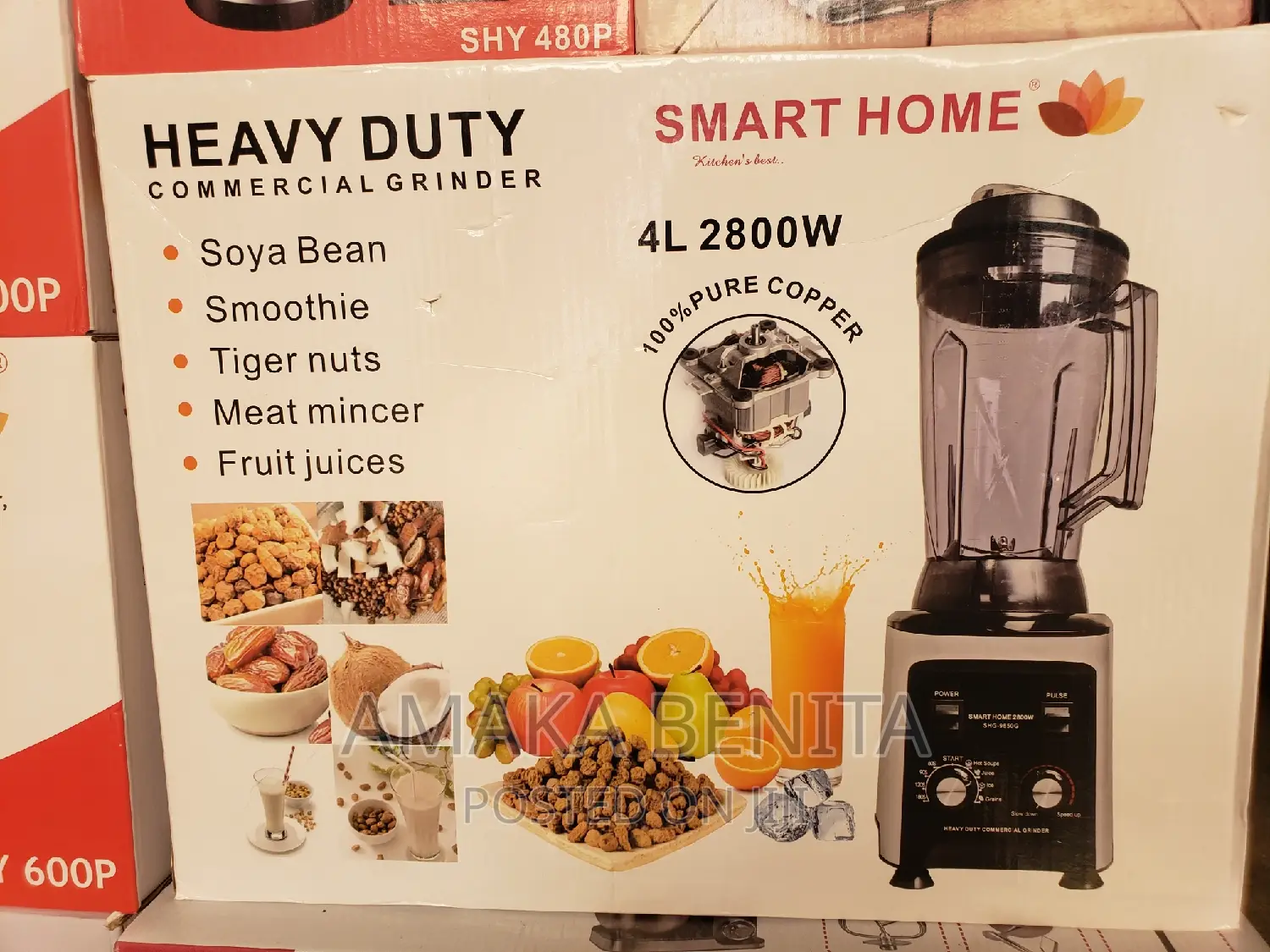 Smart Home Heavy Duty Blender