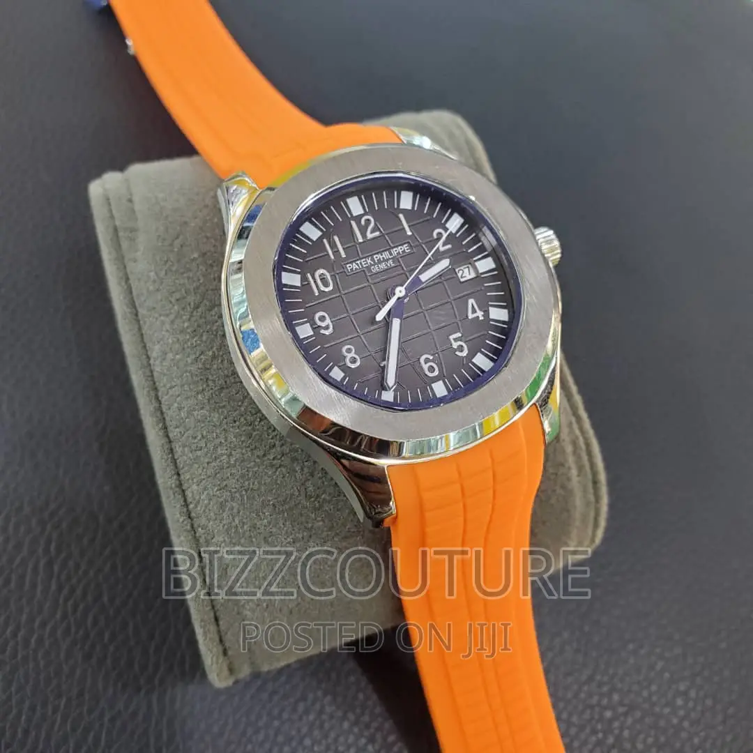 Original PATEK PHILIPPE Rubber Strap Watch Available Instore