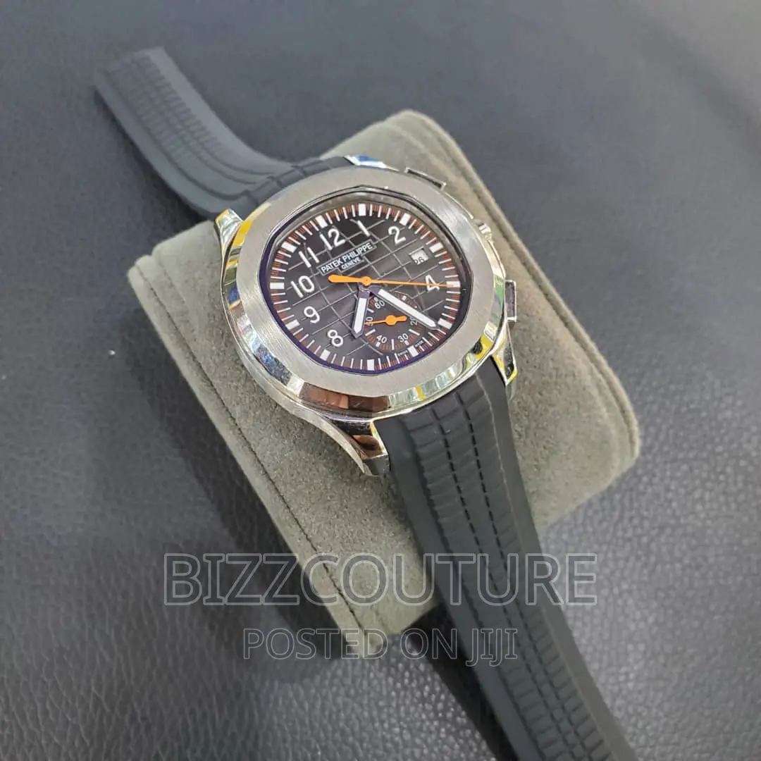 Original PATEK PHILIPPE Rubber Strap Watch Available Instore