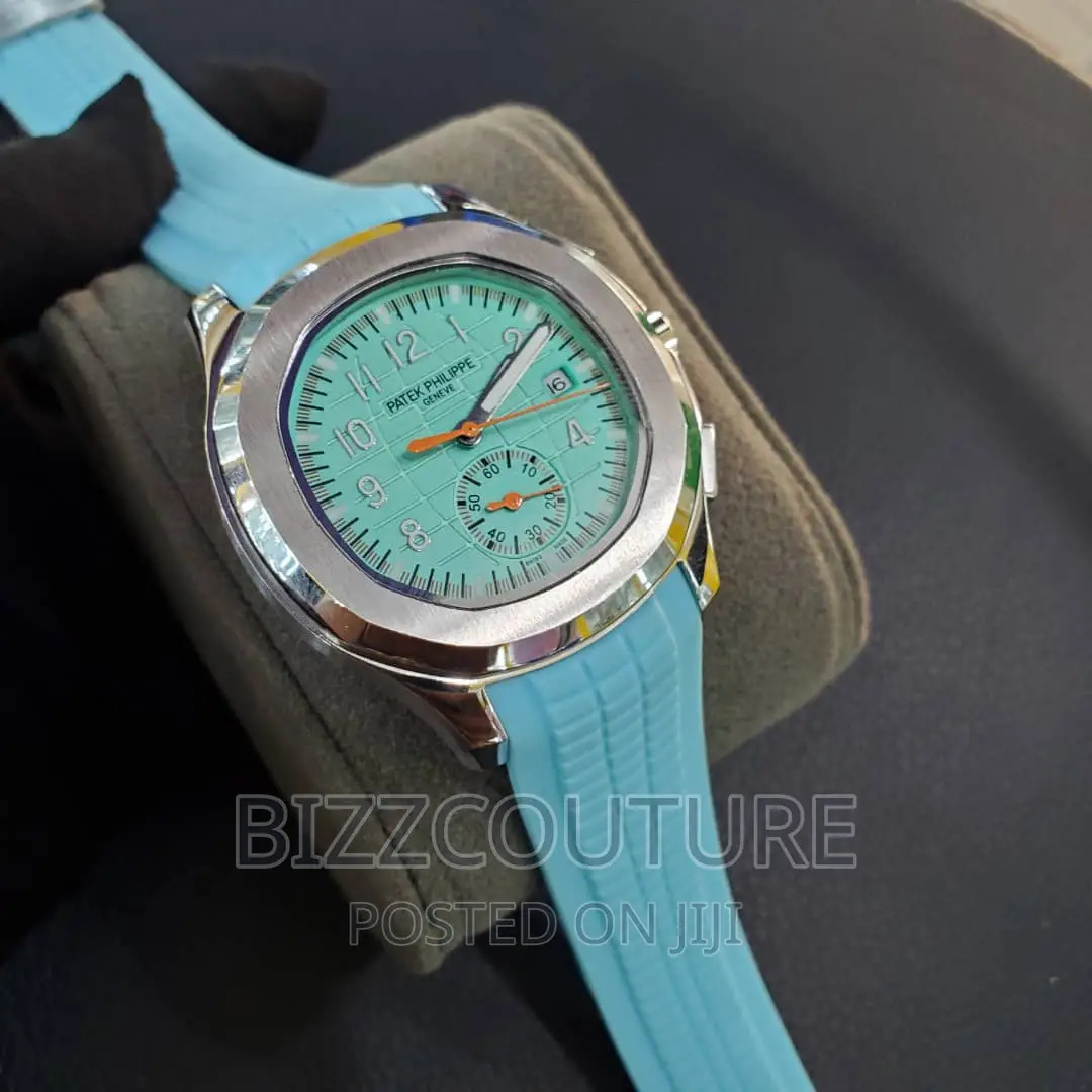 Original PATEK PHILIPPE Rubber Strap Watch Available Instore
