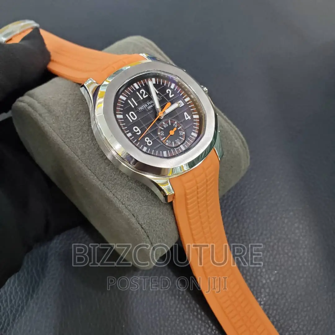 Original PATEK PHILIPPE Rubber Strap Watch Available Instore