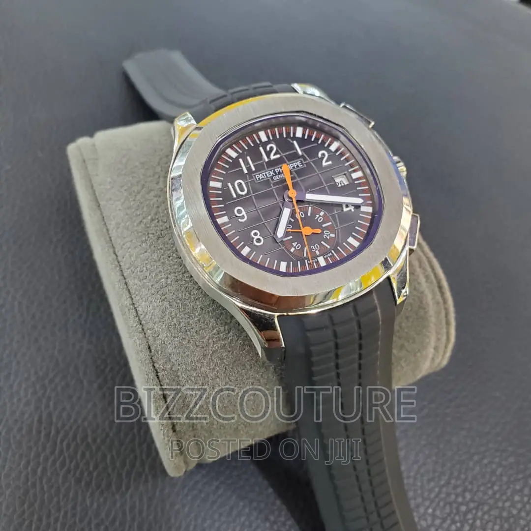 Original PATEK PHILIPPE Rubber Strap Watch Available Instore