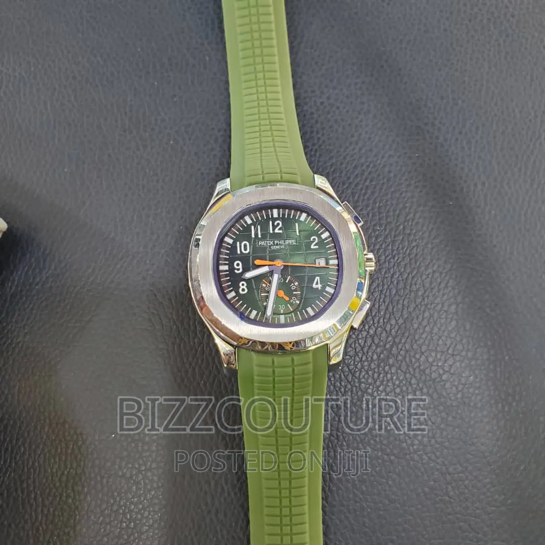 Original PATEK PHILIPPE Rubber Strap Watch Available Instore