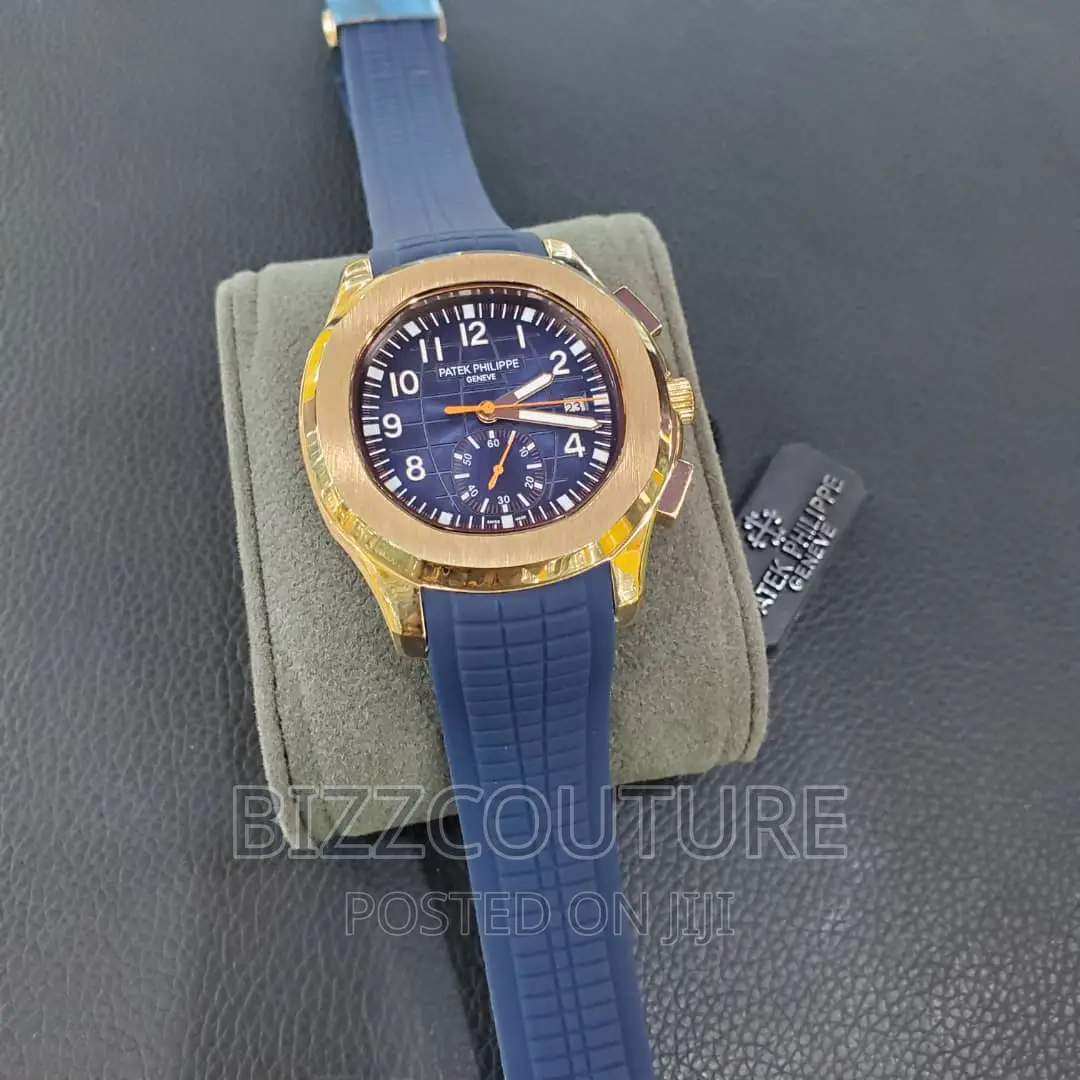 Original PATEK PHILIPPE Rubber Strap Watch Available Instore